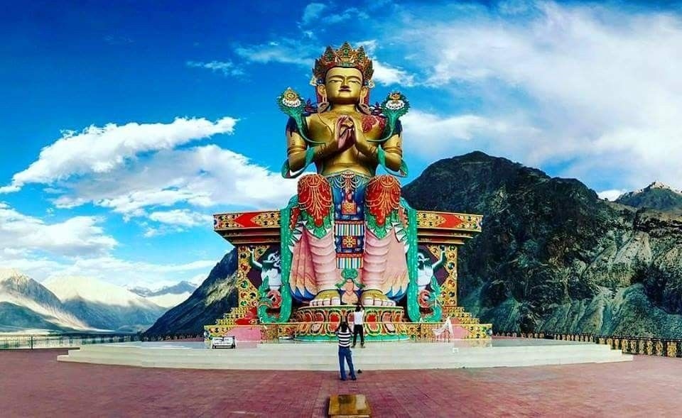 Trippy Travels - Leh Ladakh - Diskit Monastery Travel Experience Diskit Monastery in Leh Ladakh for Trippy Travels destination guide and curated itinerary
