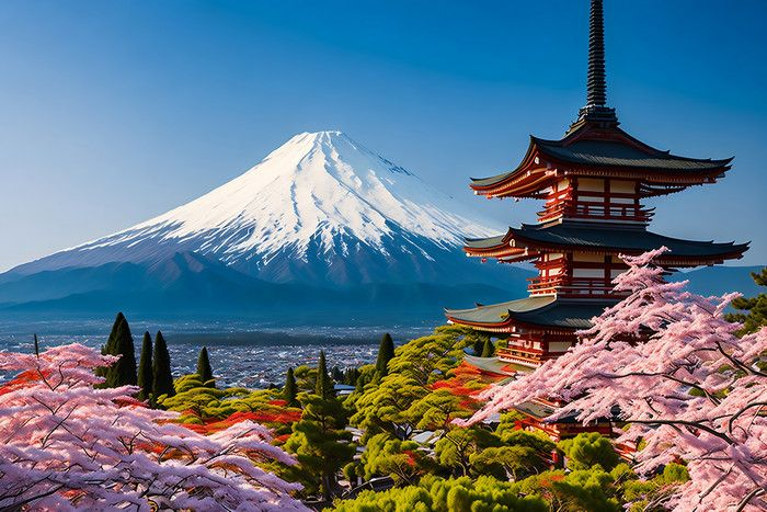Trippy Travels - Japan Travel Experience Scenic Japan destination view for Trippy Travels curated holiday experience